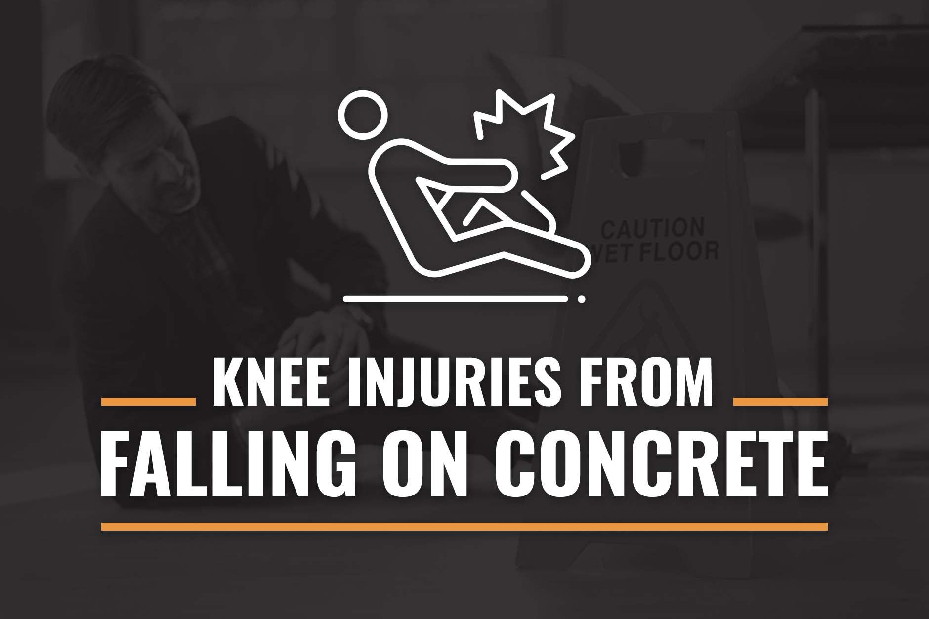 Concrete Knee Injury