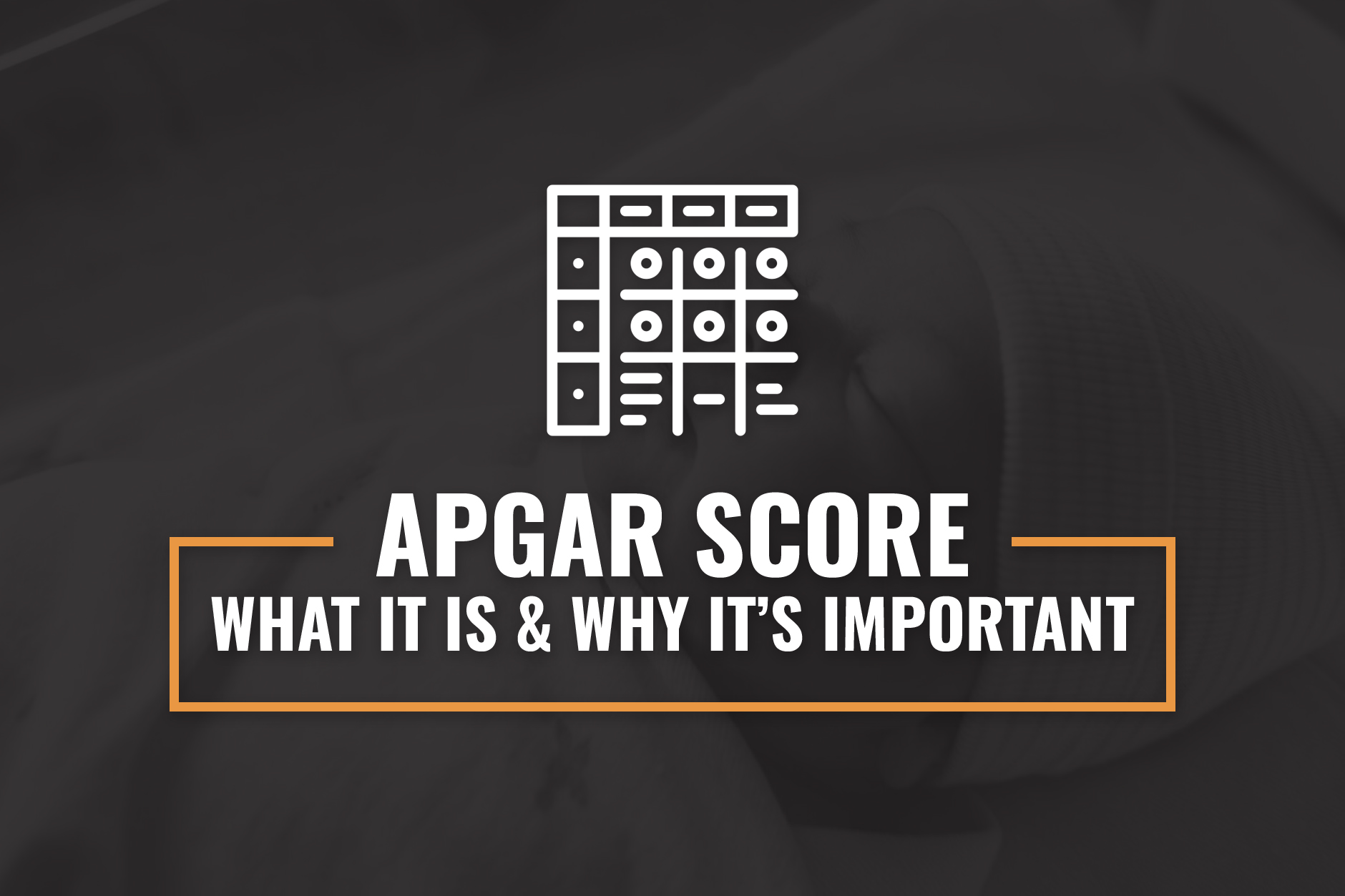 what is an apgar score