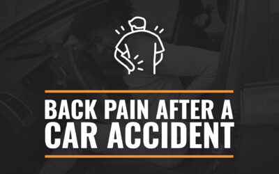 Back Pain After a Car Accident: Causes & Treatment