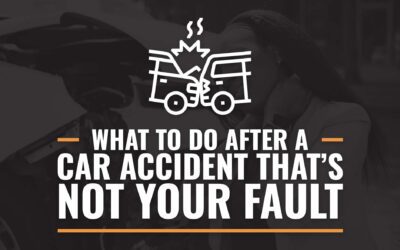 What To Do After A Car Accident That’s Not Your Fault In Michigan