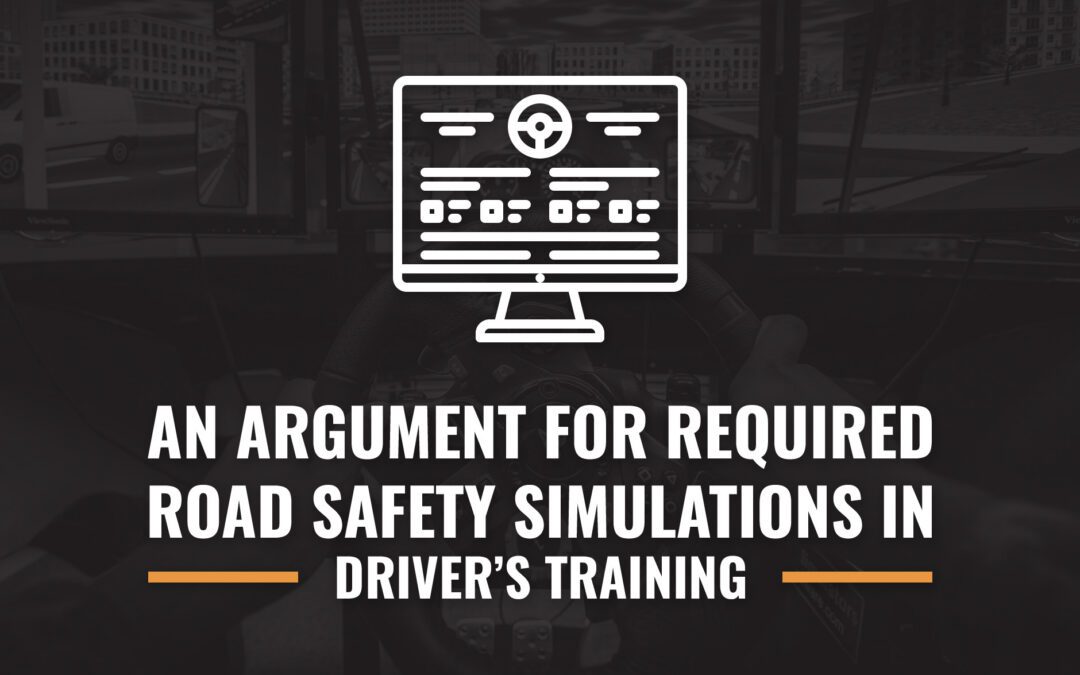Petition To Require Michigan Driver Education To Include Road Safety Simulations